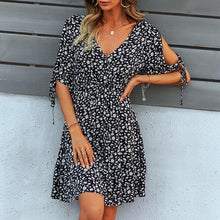 Load image into Gallery viewer, Ruffles Sexy Hollow Out Beach Boho Dresses Women Plus Size - Sophornlilly