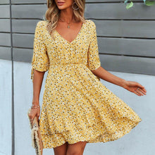 Load image into Gallery viewer, Ruffles Sexy Hollow Out Beach Boho Dresses Women Plus Size - Sophornlilly