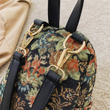 Load image into Gallery viewer, Mini National Embroidery Women Backpack Retro Canvas Backpacks