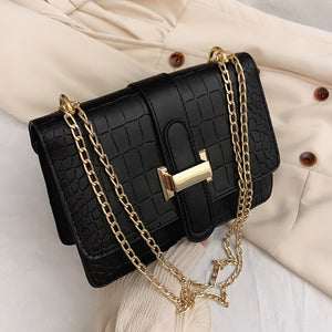 Mini Square Flip Bag Quality PU Leather