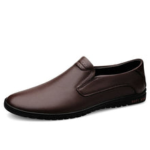 Load image into Gallery viewer, Genuine Leather Men Shoes Classic Casual