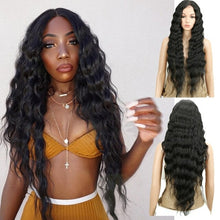 Load image into Gallery viewer, Miracle Lolita Deep Wave Synthetic Lace Wigs Cosplay T Part Lace Wig