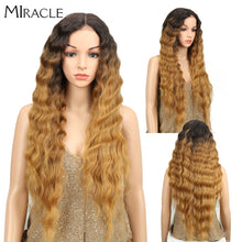 Load image into Gallery viewer, Miracle Lolita Deep Wave Synthetic Lace Wigs Cosplay T Part Lace Wig