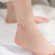 Load image into Gallery viewer, Sterling Silver Simple Frosted Bead Double