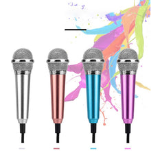 Load image into Gallery viewer, Mobile K Song Microphone With Headphones Singing Bar Mini Microphone