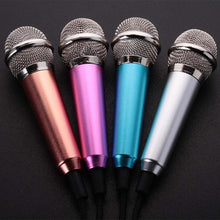 Load image into Gallery viewer, Mobile K Song Microphone With Headphones Singing Bar Mini Microphone
