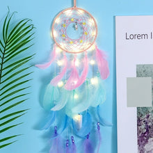 Load image into Gallery viewer, Modern Style Handmade Weave Dreams Catcher PendantColorful Stones Tree