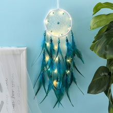 Load image into Gallery viewer, Modern Style Handmade Weave Dreams Catcher PendantColorful Stones Tree