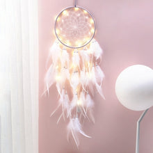 Load image into Gallery viewer, Modern Style Handmade Weave Dreams Catcher PendantColorful Stones Tree