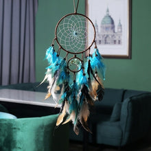 Load image into Gallery viewer, Modern Style Handmade Weave Dreams Catcher PendantColorful Stones Tree