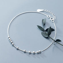 Load image into Gallery viewer, Sterling Silver Simple Little Balls Anklet