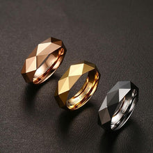 Load image into Gallery viewer, Modyle 3 Colors Men Rhombic Tungsten Carbide Promise Wedding Bands - Sophornlilly