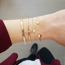 Load image into Gallery viewer, Modyle Bohemian Simple Gold Color Metal Bracelet Set for Women Punk