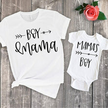 Load image into Gallery viewer, Mom and Daughter Matching Letter Baby Clothes Family Look My Woman T