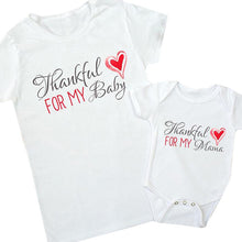 Load image into Gallery viewer, Mom and Daughter Matching Letter Baby Clothes Family Look My Woman T
