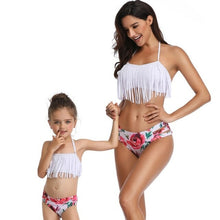 Load image into Gallery viewer, Mom and Daughter Swimwear Mommy and Me Swimsuit Matching Outfits Mere