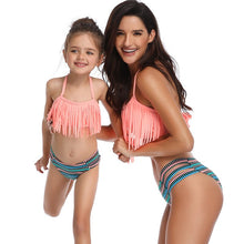 Load image into Gallery viewer, Mom and Daughter Swimwear Mommy and Me Swimsuit Matching Outfits Mere