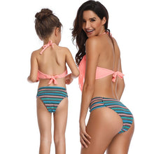 Load image into Gallery viewer, Mom and Daughter Swimwear Mommy and Me Swimsuit Matching Outfits Mere