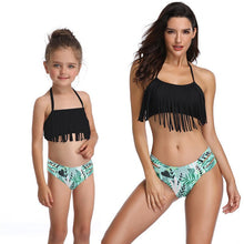Load image into Gallery viewer, Mom and Daughter Swimwear Mommy and Me Swimsuit Matching Outfits Mere