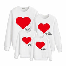 Load image into Gallery viewer, Mommy And Daughter Matching Clothes Fashion Crop Sweatshirt Family