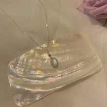 Load image into Gallery viewer, Moonlight stone necklace female ins niche design feeling wind