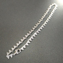 Load image into Gallery viewer, Morocc silver Silver Anklet July new Silver Triangle Anklet