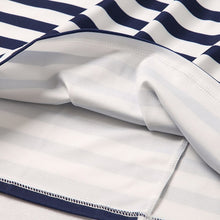 Load image into Gallery viewer, Mother Daughter Dress O neck Striped Dresses Casual Clothes Family