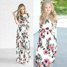 Load image into Gallery viewer, Mother Daughter Dresses Long Dress Casual for Mom &amp; Daughter Dress