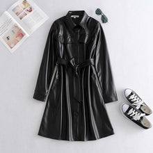 Load image into Gallery viewer, Motorcycle Women Leather Jacket