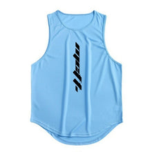 Load image into Gallery viewer, Men Workout Tank Top Bodybuilding Vest Mesh