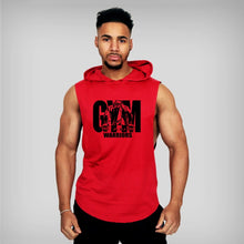 Load image into Gallery viewer, Hooded Tank Top Cotton