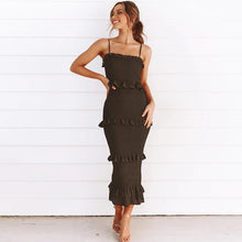 Load image into Gallery viewer, Summer Fashion Sling Long Casual Party Dress