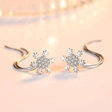 Load image into Gallery viewer, sterling silver Jewelry fashion snowflake