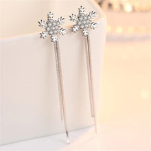 Load image into Gallery viewer, sterling silver Jewelry fashion snowflake
