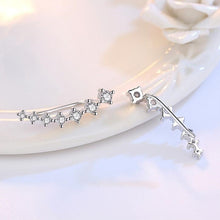 Load image into Gallery viewer, sterling silver new earrings high quality retro simple seven