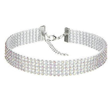 Load image into Gallery viewer, NEW Crystal Rhinestone Choker Necklace Women Wedding Accessories - Sophornlilly