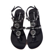 Load image into Gallery viewer, Summer Women`s Beach Sandals Shining Rhinestones