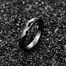 Load image into Gallery viewer, Carbide Ring Black Polished Finish - Sophornlilly