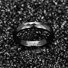 Load image into Gallery viewer, Carbide Ring Black Polished Finish - Sophornlilly