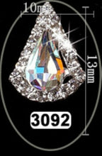 Load image into Gallery viewer, Nail Art Alloy Crystal Rhinestone 20 PCS Shiny Strass Diamond Multi