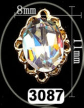 Load image into Gallery viewer, Nail Art Alloy Crystal Rhinestone 20 PCS Shiny Strass Diamond Multi