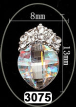 Load image into Gallery viewer, Nail Art Alloy Crystal Rhinestone 20 PCS Shiny Strass Diamond Multi