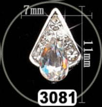 Load image into Gallery viewer, Nail Art Alloy Crystal Rhinestone 20 PCS Shiny Strass Diamond Multi