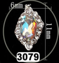 Load image into Gallery viewer, Nail Art Alloy Crystal Rhinestone 20 PCS Shiny Strass Diamond Multi