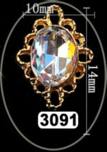 Load image into Gallery viewer, Nail Art Alloy Crystal Rhinestone 20 PCS Shiny Strass Diamond Multi