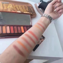 Load image into Gallery viewer, Naked 12 Colors Orange Eye Shadow Pallete Makeup Beauty