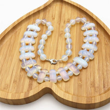 Load image into Gallery viewer, Natural Crystal Tiger's Eye Stone Decorated with Turquoises Mixed