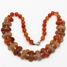Load image into Gallery viewer, Natural Crystal Tiger's Eye Stone Decorated with Turquoises Mixed
