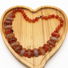 Load image into Gallery viewer, Natural Crystal Tiger's Eye Stone Decorated with Turquoises Mixed