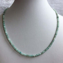 Load image into Gallery viewer, Natural Emeralds Rubys Sapphires 2*3mm Beads Women Luxury Necklace - Sophornlilly